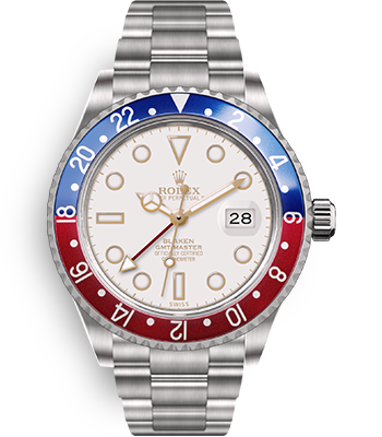 rolex gmt white dial