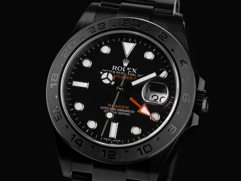 rolex blaken explorer