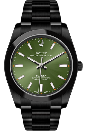 oyster perpetual 34 olive green