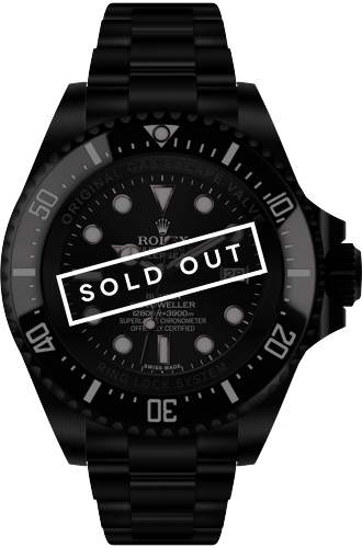 all black rolex sea dweller