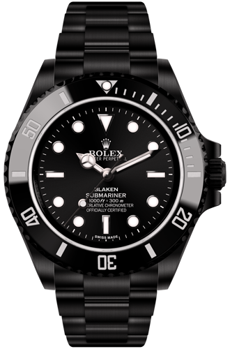 rolex sub black