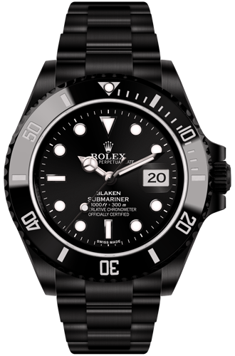 Blaken® | Black Blaken Submariner Date